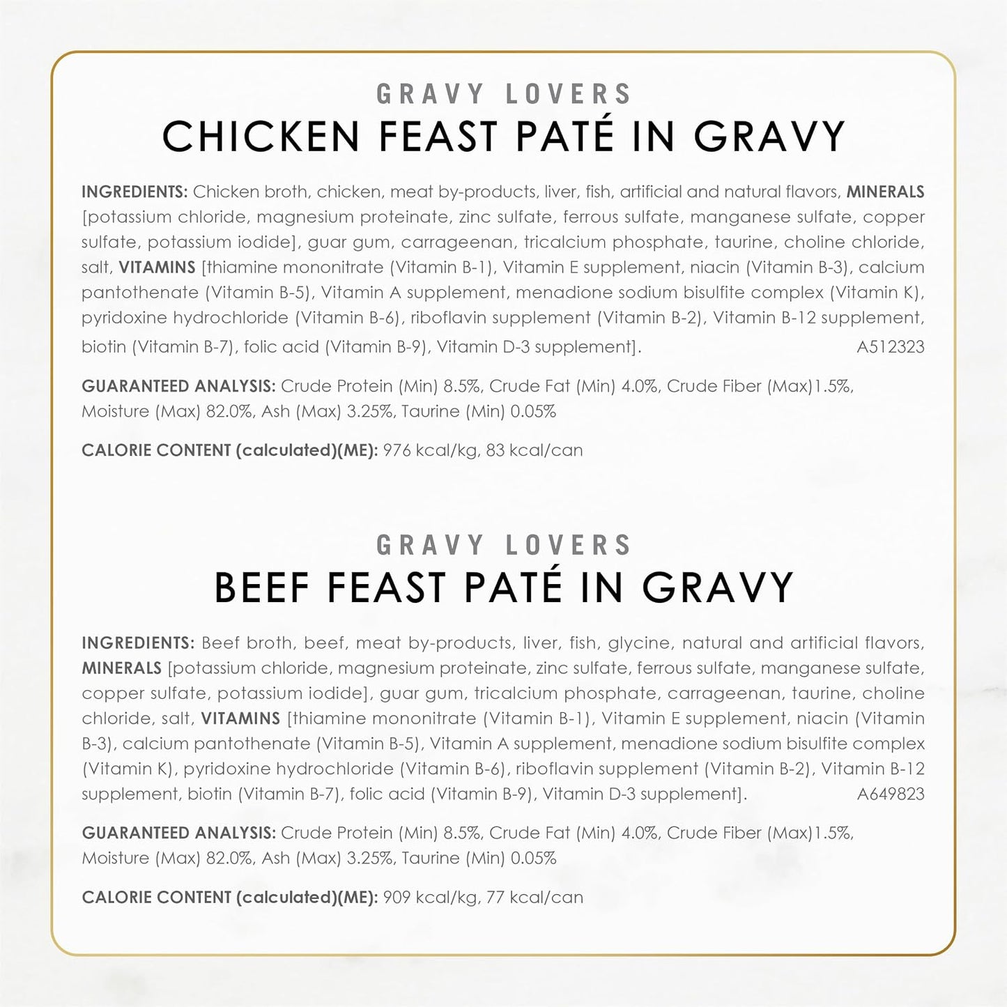 HOTPurina Fancy Feast Gravy Lovers Variety Pack Feast Pate in Wet Cat Food Gravy - (Pack of 1) 4.5 lb. Boxes