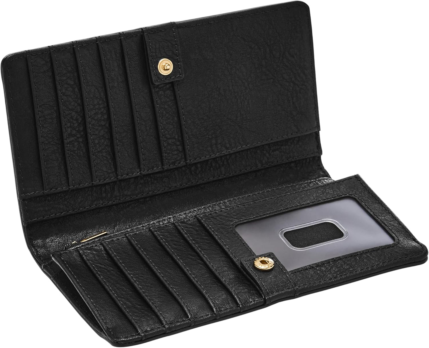 HOTFossil Women's Liza Leather Slim Bifold Wallet for Women