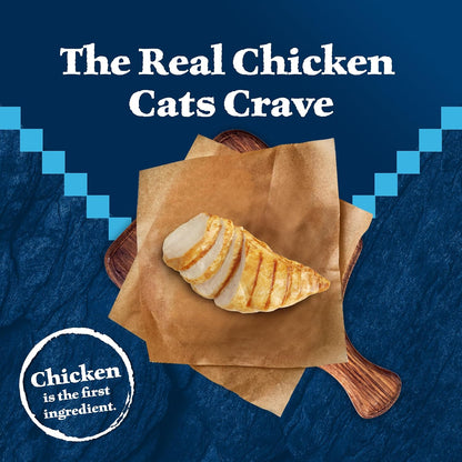HOTBlue Buffalo Wilderness Chicken Natural High-Protein Grain-Free Dry Food for Adult Indoor Cats, Real Chicken First, Antioxidant-Rich LifeSource Bits Support Immunity, Promotes Strong Muscles, 5 lbs.