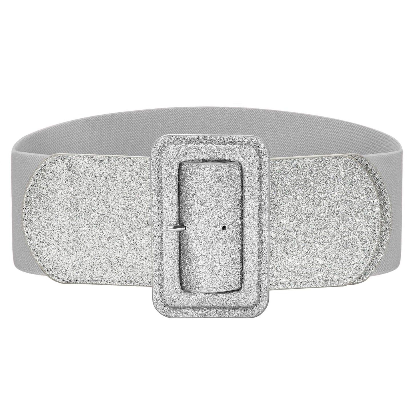 HOTVONMELLI Stretchy Wide Women Belts Elastic Vintage Belts for Women Fashion Ladies Waist Belt for Dress