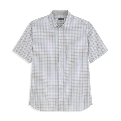 HOTVan Heusen Mens Wrinkle Free Short Sleeve Button Down Check Shirt