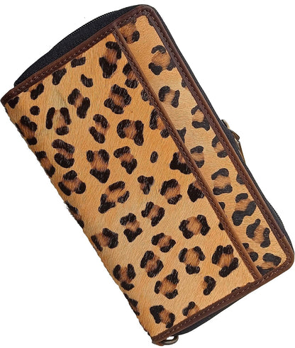 HOTLeopard Purses for teen wristlet wallets for women clutch organizers | - RFID Blocking 30 Credit Cards Phone and Checkbook Holder - Carry in your travel bag, tote -