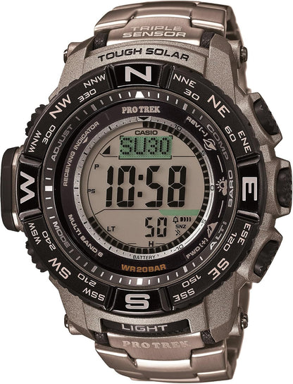 HOTCasio PRW3500 Series | Pro Trek | 100M WR | Compass | Alt/Baro-Thermo | Tough Solar Power | Atomic Timekeeping | 1-100 SEC Stopwatch | Countdown Timer | World Time