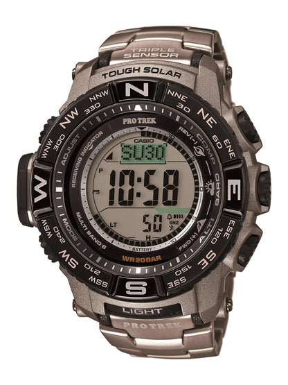 HOTCasio PRW3500 Series | Pro Trek | 100M WR | Compass | Alt/Baro-Thermo | Tough Solar Power | Atomic Timekeeping | 1-100 SEC Stopwatch | Countdown Timer | World Time