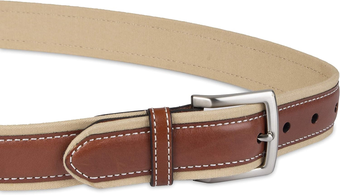 HOTTommy Bahama Men's Casual Leather Belt – Everyday Style for Jeans, Shorts & Chinos
