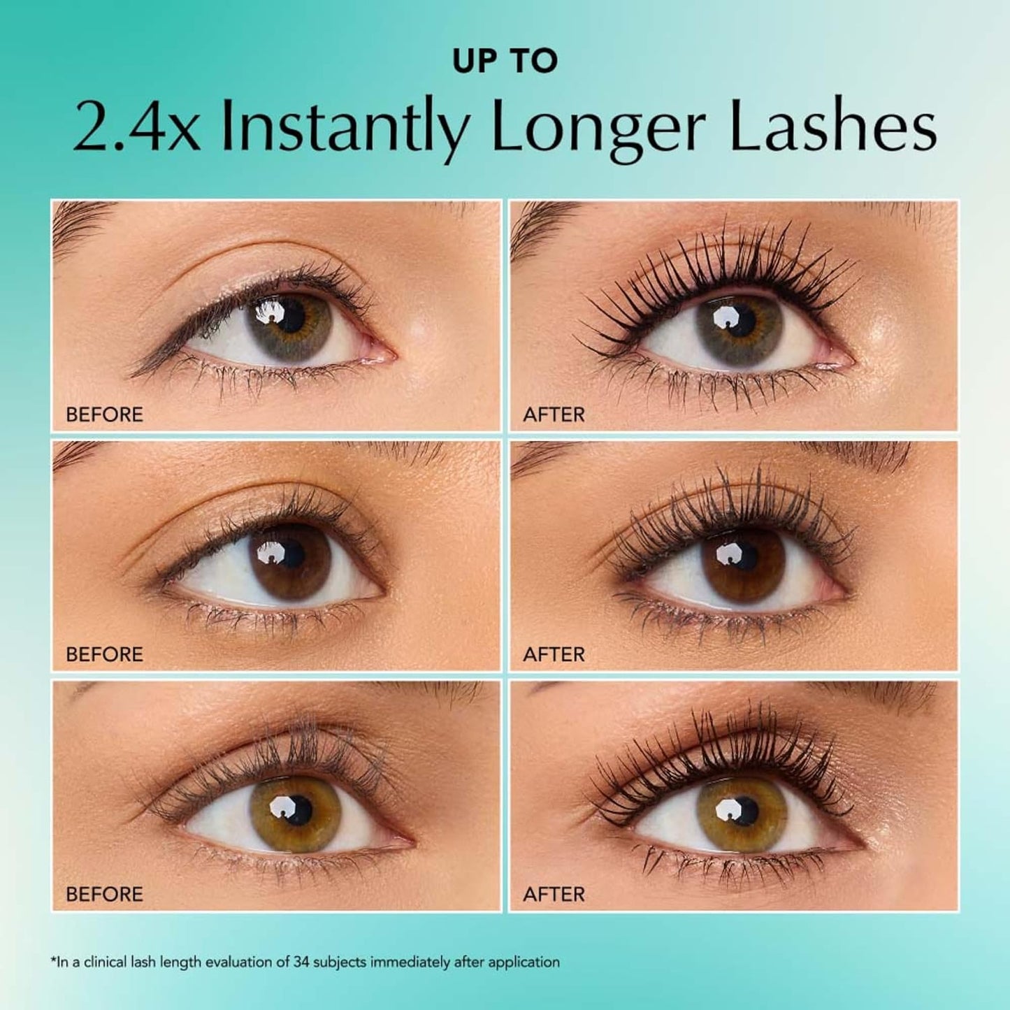 HOTThrive Causemetics Thrive Mascara, Liquid Lash Extensions Mascara, Tubing Mascara Lengthening, Volumizing & Curling, Smudge Proof, Washable, No Clumping or Flaking, Vegan, Brynn (Rich Black)