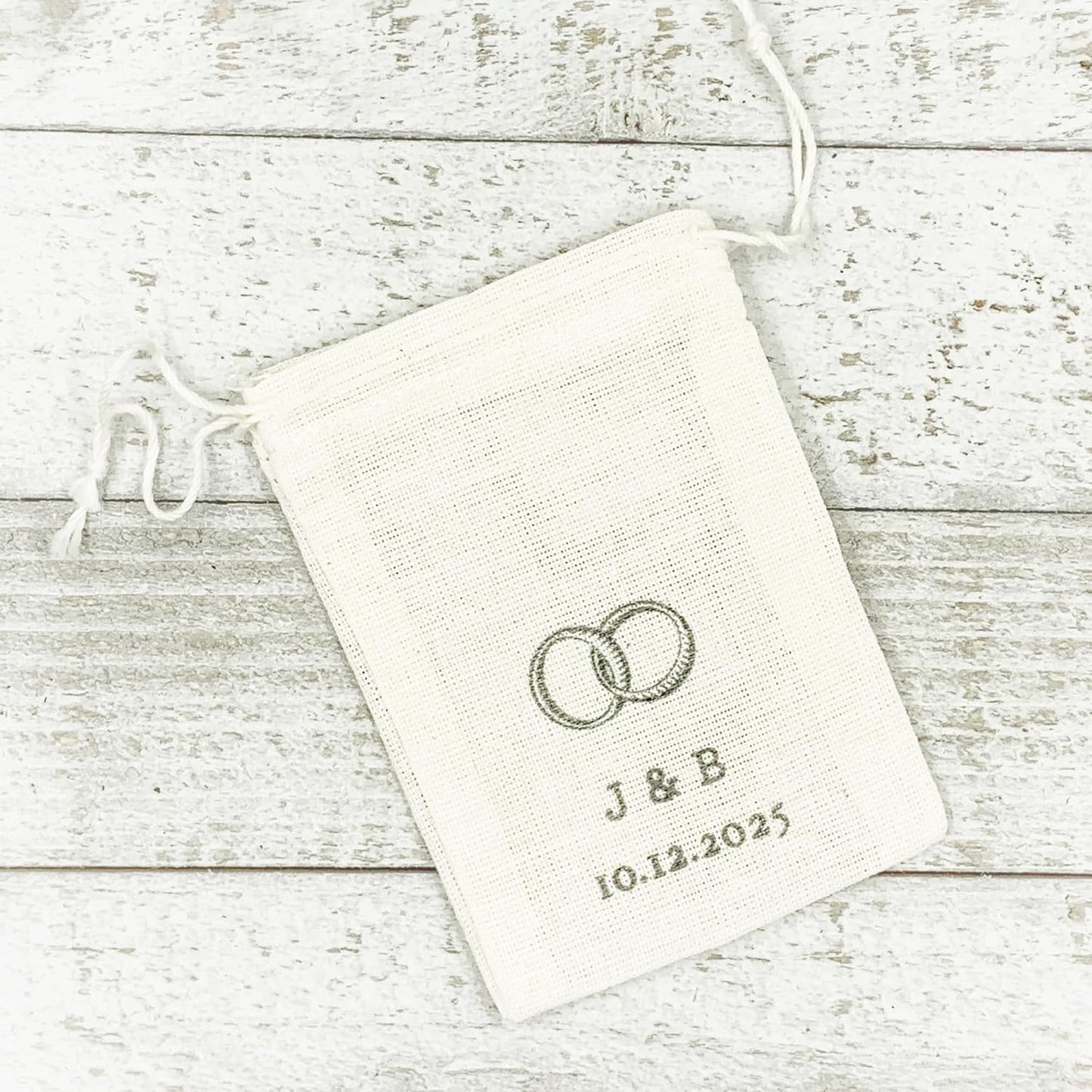 HOTPersonalized Wedding Ring Bag (Wedding Bands)