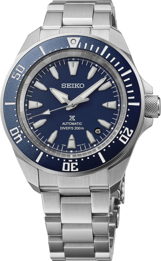 HOTSEIKO Prospex Men's Watch with Stainless Steel Case, Automatic Movement, Water Resistant, Luminescent Hands