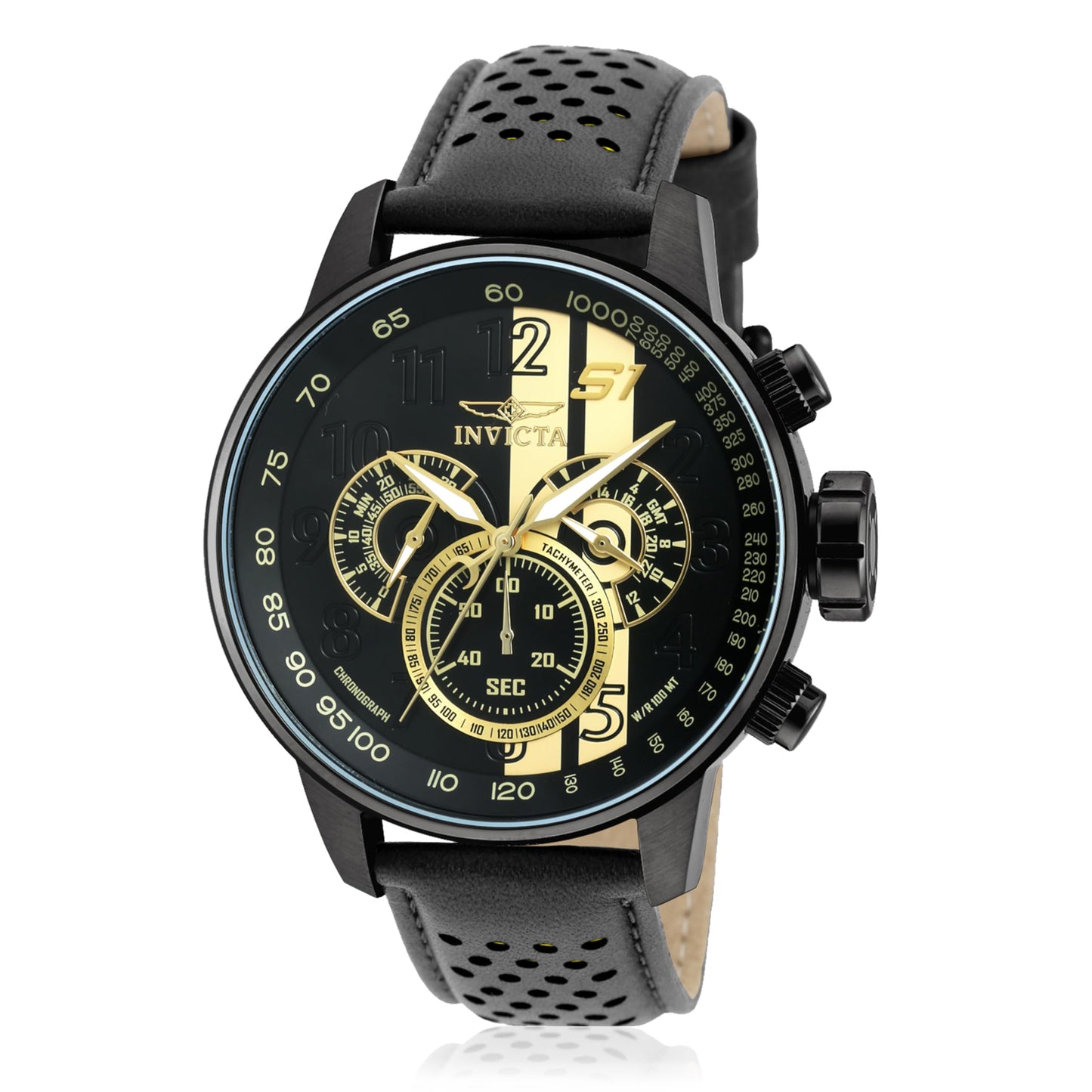 HOTInvicta S1 Rally Stainless Steel Men's Quartz Watch - 48mm