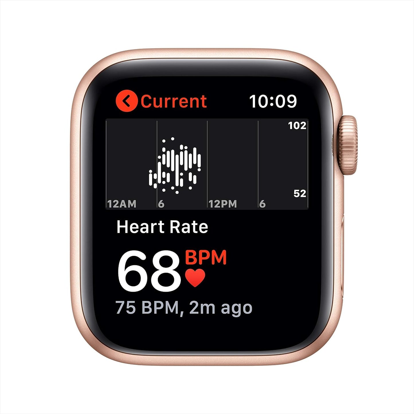 HOTApple Watch SE (GPS, 40mm) - Gold Aluminum Case with Pink Sand Sport Band (Renewed)