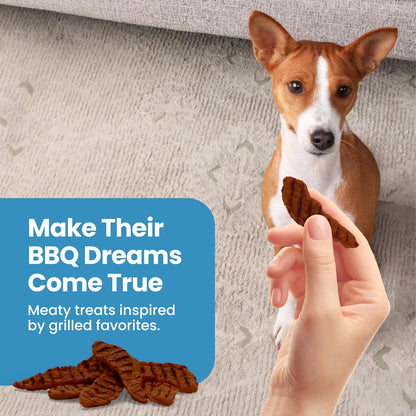 HOTBlue Buffalo Nudges Steak Grillers Natural Dog Treats, Meaty Dog Snacks, Healthy Reward or Training Treat, Made in the USA with Real Beef, No Artificial Preservatives, 16 oz.