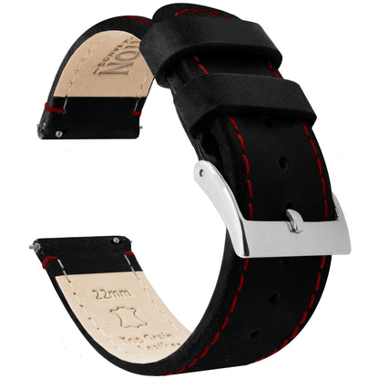 HOTBARTON WATCH BANDS - Top Grain Leather Watch Bands Compatible with Apple Watch Models - 1, 2, 3, 4, 5, 6, 7, 8, 9, 10, SE, Ultra & Ultra 2