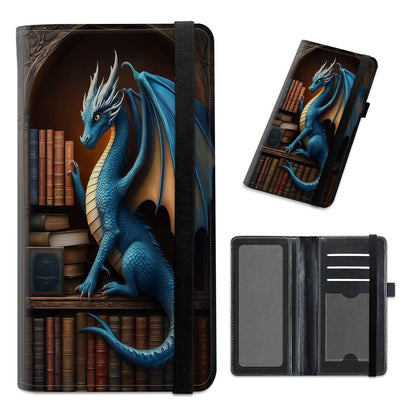 HOTCheckbook Cover for Personal Checkbook Leather Check Book Covers for Women Men with RFID Blocking Multi Card Slots Lightweight Compact Wallet, Retro Music Note