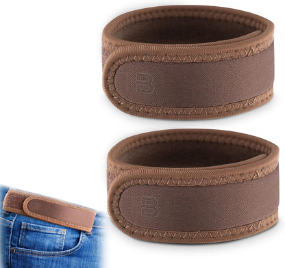 HOTBeltBro Pro for Men and Women Elastic No Buckle Invisible Belt Patented Metal Free TSA Soft Adjustable Side Tactical Belt
