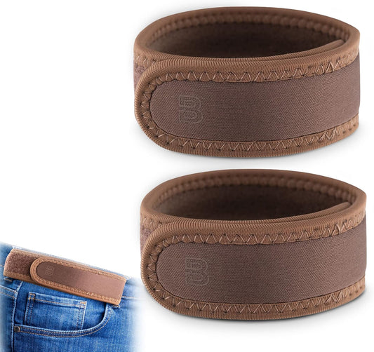 HOTBeltBro Pro for Men and Women Elastic No Buckle Invisible Belt Patented Metal Free TSA Soft Adjustable Side Tactical Belt