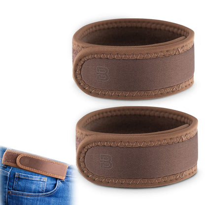 HOTBeltBro Pro for Men and Women Elastic No Buckle Invisible Belt Patented Metal Free TSA Soft Adjustable Side Tactical Belt