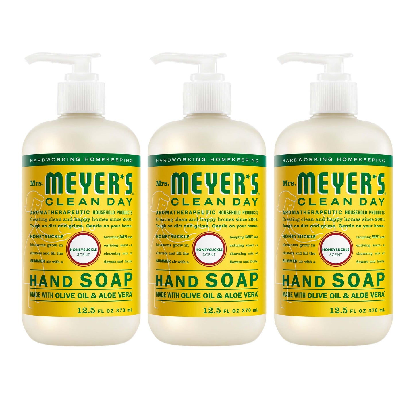 HOTMRS. MEYER'S CLEAN DAY Hand Soap, Lavender Scent, 12.5 Fl Oz Bottle - 3 Pack