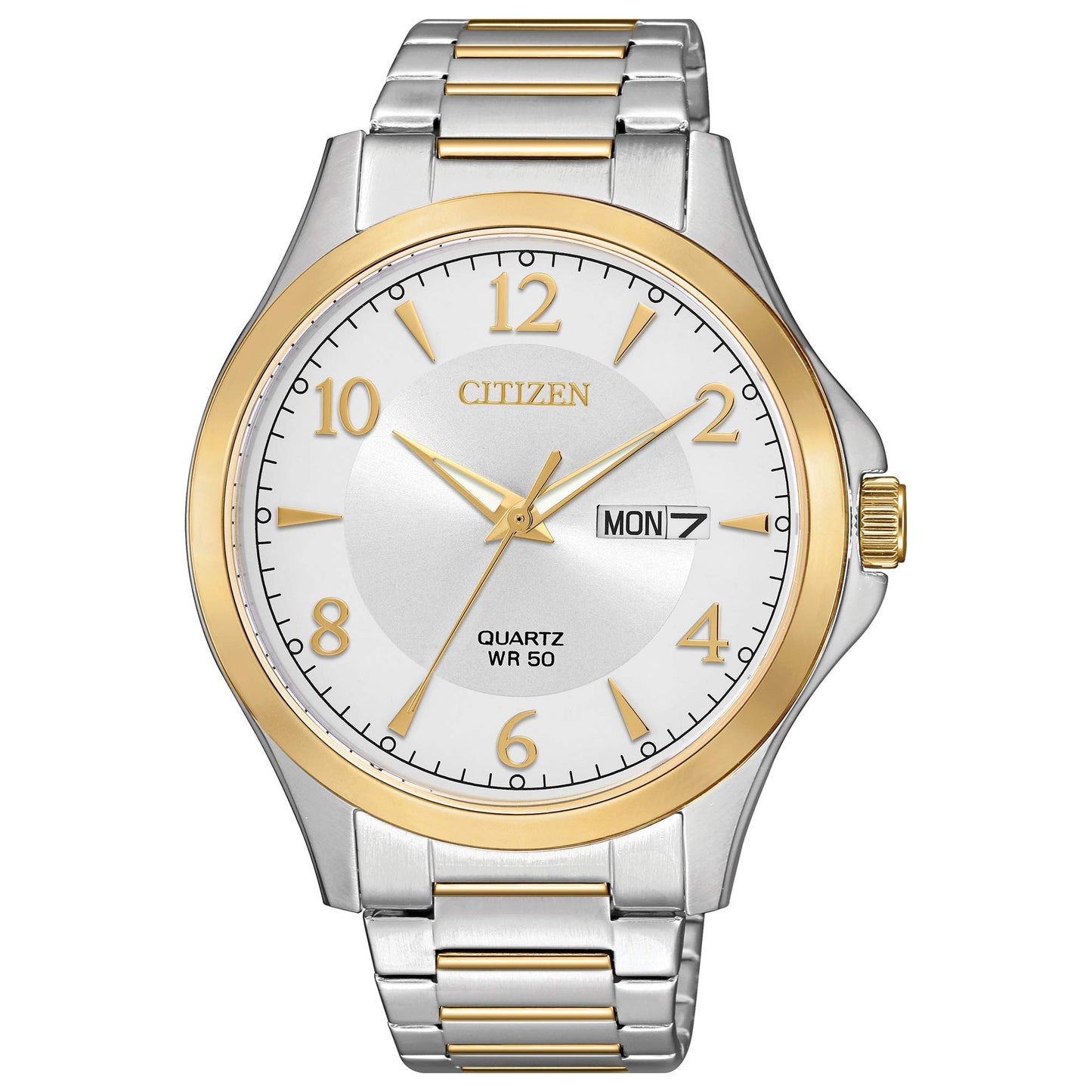 HOTCitizen Quartz Mens Watch, Stainless Steel
