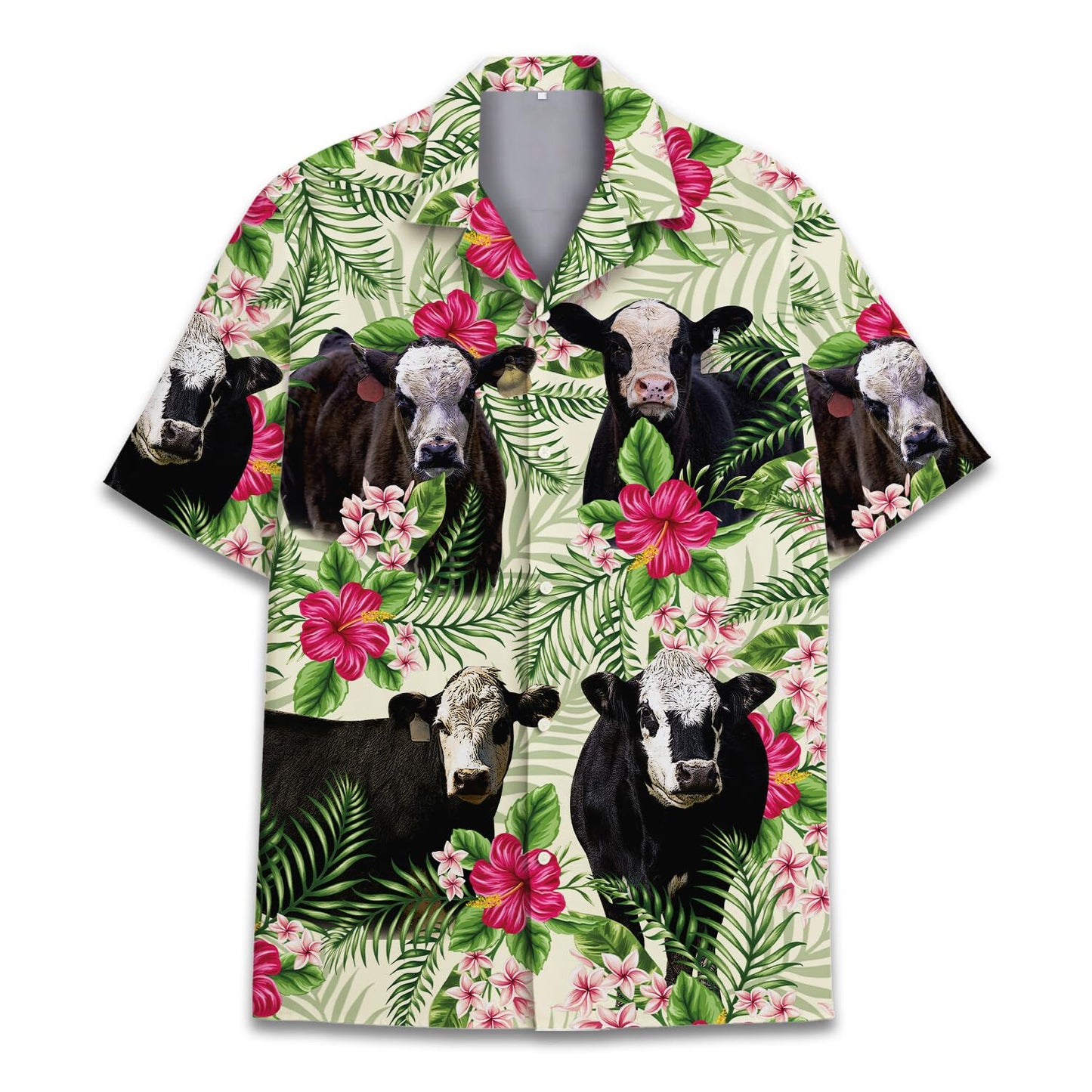 HOTTropical Bigfoot Hawaiian Shirts for Men Women, Sasquatch Summer Beach Button Down Short Sleeve