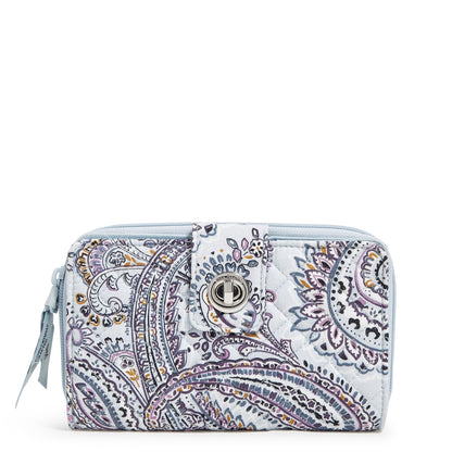 HOTCotton Turnlock Wallet With Rfid Protection