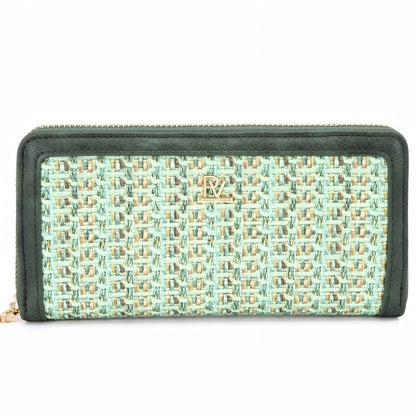 HOTClutch Wallet For Women, Leather RFID Blocking Wallet Women Large Capacity Credit Card Holder, Womens Billfolds and Wallets Gifts for Women Birthday, Ladies Wallet with Phone Holder, Zip Around