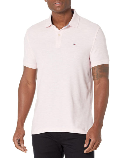 HOTTommy Hilfiger Men's Short Sleeve Moisture Wicking Stretch Polo Shirt With Quick Dry + Uv Protection