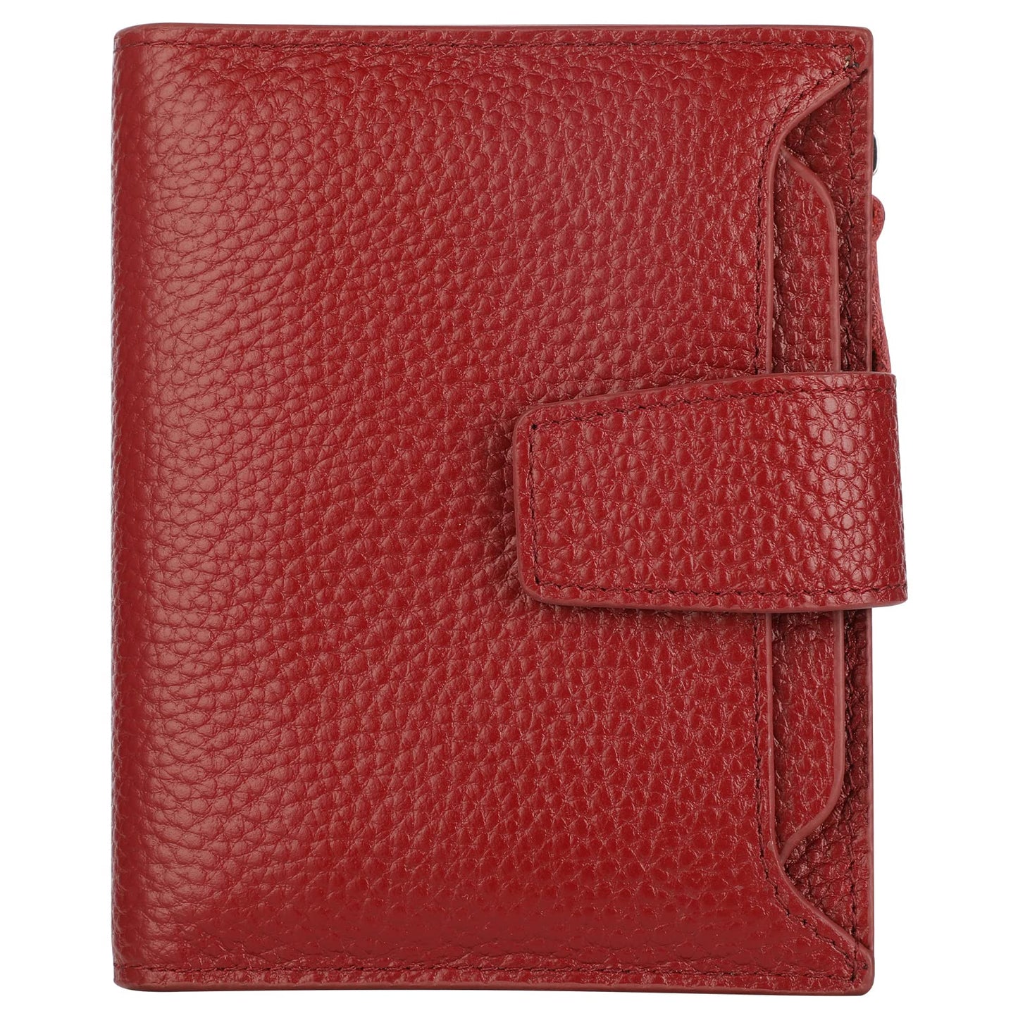 HOTLavemi Small Compact Women Wallet RFID Blocking Genuine Leather Bifold Purse with ID Windows