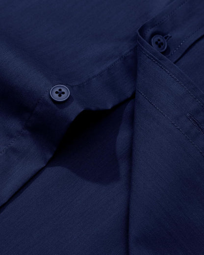 HOTAlimens & Gentle Men's Dress Shirt Regular Fit Stretch Stain Shield Long Sleeve Solid Business Wedding Button Down Shirts