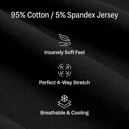 HOTSTRONGSIZE Big and Tall Polo Shirts for Men – Golf Shirt with Snap Buttons | Longer Length Shirt with Curved Hem