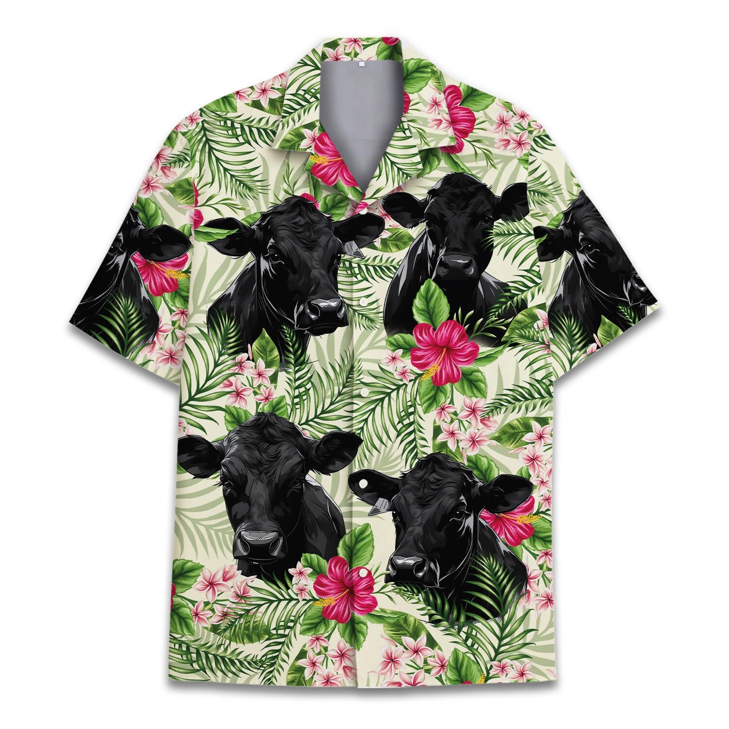 HOTTropical Bigfoot Hawaiian Shirts for Men Women, Sasquatch Summer Beach Button Down Short Sleeve