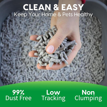 HOTFresh News Recycled Paper Original Pellet Cat Litter, 25 Pound, Non-Clumping, Unscented, Made in USA