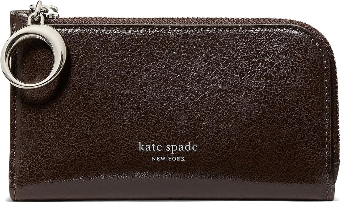 HOTkate spade new york Halo Glazed Leather Small Slim Bifold Wallet