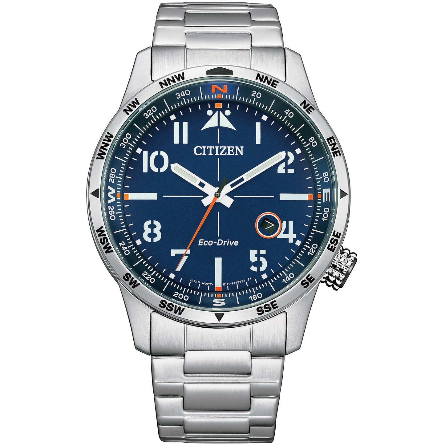 HOTCitizen Men's Eco-Drive Weekender Avion Field Watch