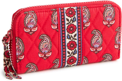 HOTVera Bradley womens Premium Cotton Medium Continental Wallet
