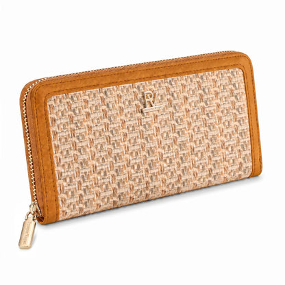 HOTClutch Wallet For Women, Leather RFID Blocking Wallet Women Large Capacity Credit Card Holder, Womens Billfolds and Wallets Gifts for Women Birthday, Ladies Wallet with Phone Holder, Zip Around