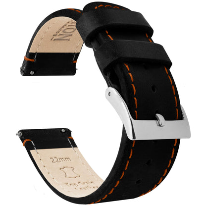 HOTBARTON WATCH BANDS - Top Grain Leather Watch Bands Compatible with Apple Watch Models - 1, 2, 3, 4, 5, 6, 7, 8, 9, 10, SE, Ultra & Ultra 2