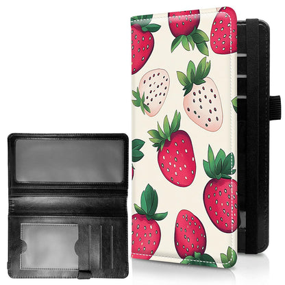 HOTCheck Register Covers for Personal Checkbook Women & Men, Large Capacity Leather Check Book Cover with Pen Holder Organizer Ladies Card Wallet w/RFID Blocking, Wildflower Pink