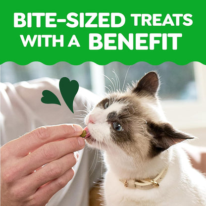 HOTGreenies Feline Smartbites Healthy Indoor Cat Treats, Tuna, 16 oz | Veterinarian-recommended, Fiberblend Formula, supports digestion, under 2 cal per treat, natural ingredients, dual texture