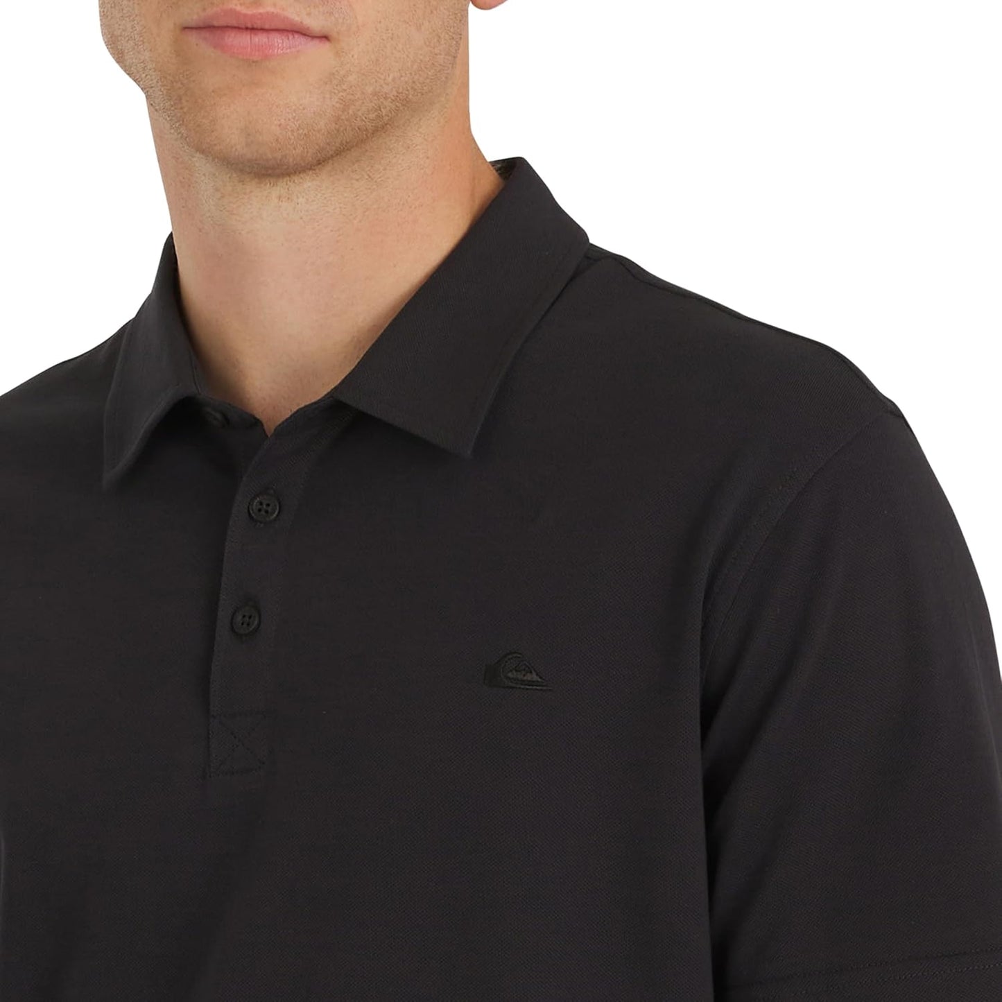 HOTQuiksilver Men's Regular Fit Premium Soft Short Sleeve Oxford Polo Shirt
