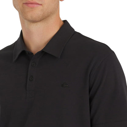 HOTQuiksilver Men's Regular Fit Premium Soft Short Sleeve Oxford Polo Shirt