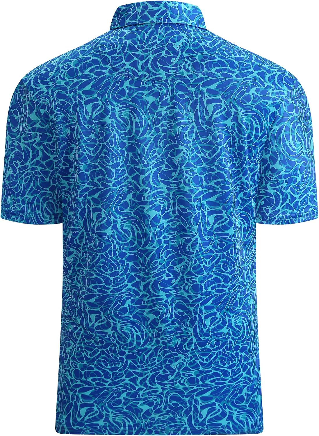 HOTDamipow Premium Golf Shirts for Men Dry Fit Performance Polo Short Sleeve Collared Shirt