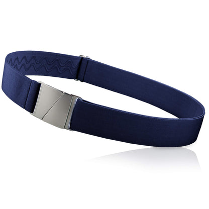 HOTONE-BELT No Show Invisible Elastic Belts for Women & Men 1.30" inch adjustable Non Slip Zero Bulk. Designed in USA.
