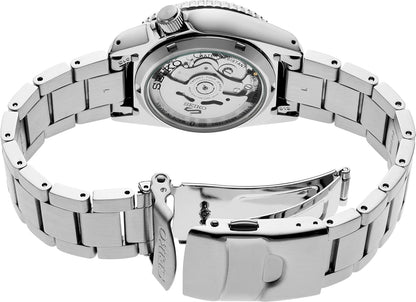 HOTSEIKO 5 Sports Men's Automatic Watch with Stainless Steel Case and Luminous Hands - Stylish Wrist Watches