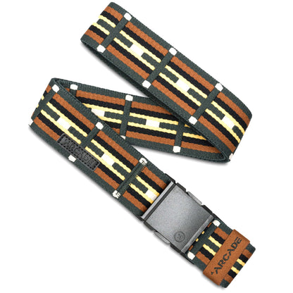 HOTArcade Belts A2 Unisex Adventure Belt: Heavy Duty Stretch, Metal Free Buckle