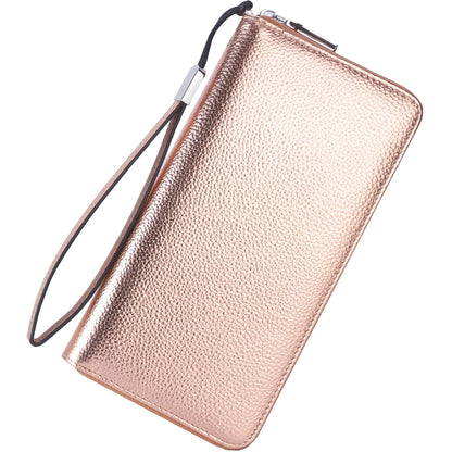HOTLavemi Small Compact Women Wallet RFID Blocking Genuine Leather Bifold Purse with ID Windows