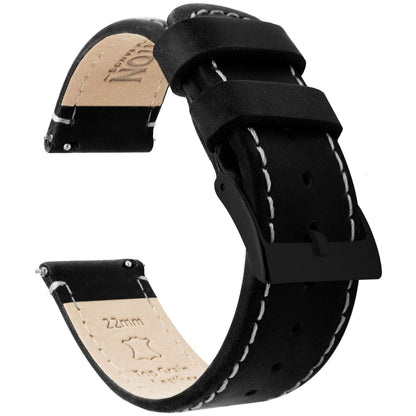 HOTBARTON WATCH BANDS - Top Grain Leather Watch Bands Compatible with Apple Watch Models - 1, 2, 3, 4, 5, 6, 7, 8, 9, 10, SE, Ultra & Ultra 2