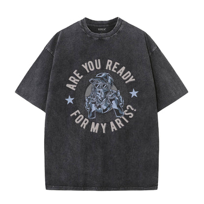 HOTUOUA Mens Graphic Tees Vintage Oversized T-Shirts Casual Acid Wash Cotton Streetwear (S-2XL)