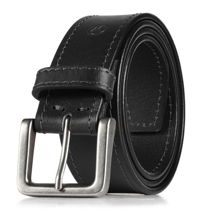 HOTWrangler Men’s Leather Belt, Country Casual Every Day Belt for Jeans