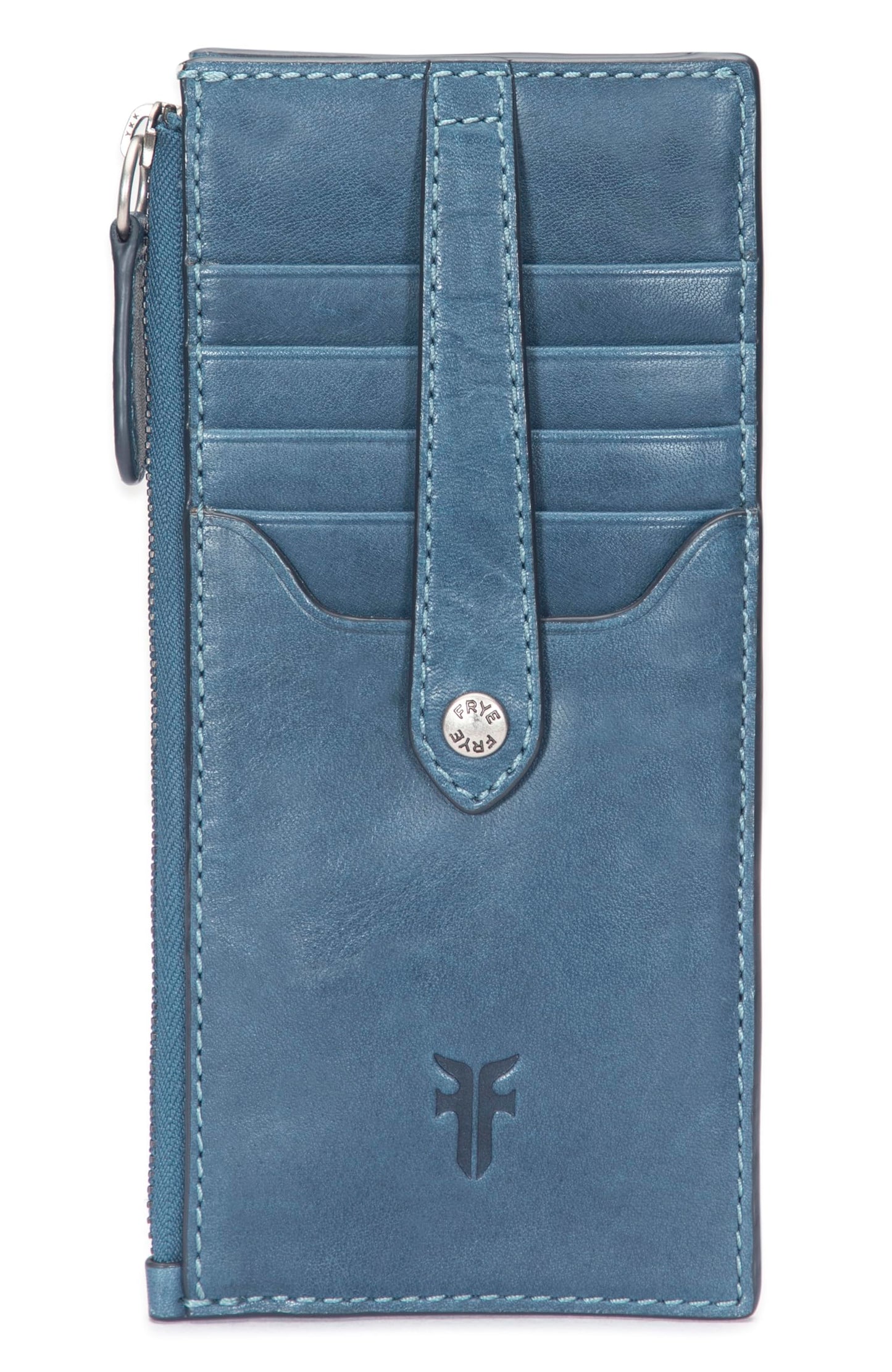 HOTFrye Women's Melissa Snap Card Wallet, Stylish Design with Holder & Slots, Compact for Purse