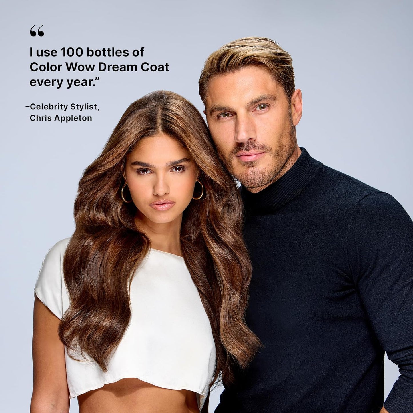 HOTCOLOR WOW Dream Coat Supernatural Spray, Anti-Humidity Frizz Control and Heat Protectant for Glassy, Shiny Hair